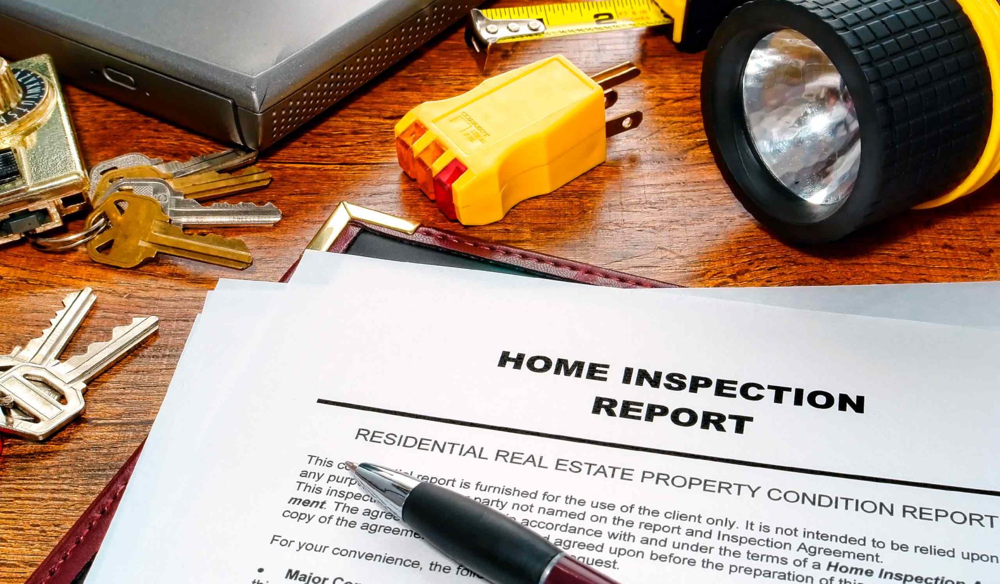 hero image of a property inspection rawlings md